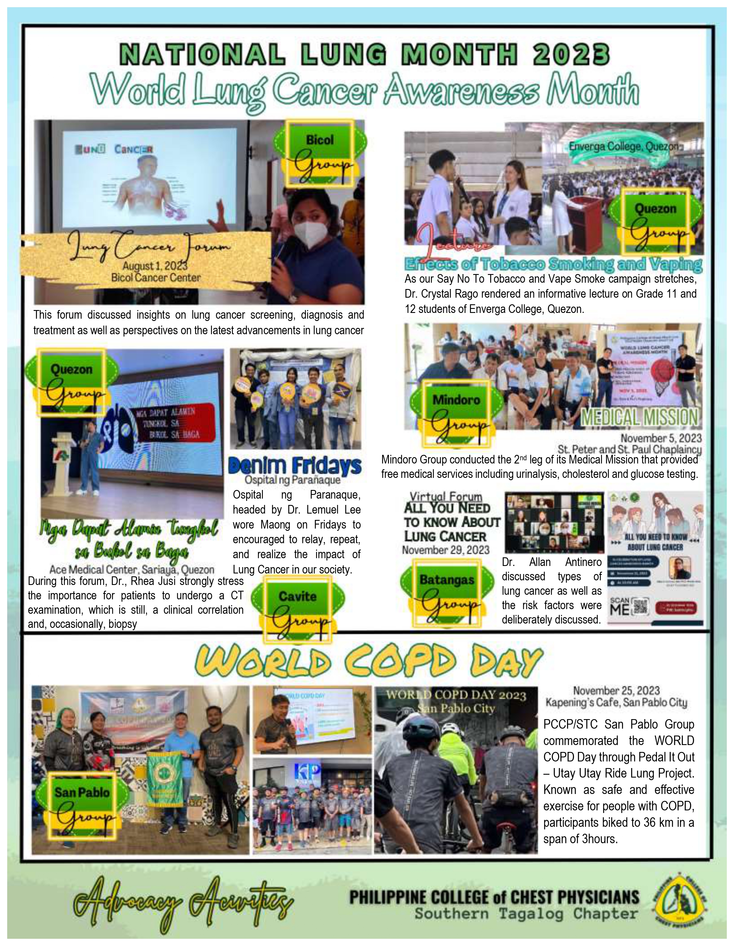 Southern Tagalog Chapter of The Philippine College of  Chest Physicians (PCCP)